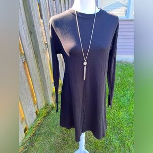 Natural by Known Supply Organic Cotton Long Sleeve Dress M